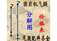 點(diǎn)擊查看詳細(xì)信息<br>標(biāo)題：氣腿式鑿巖機(jī)氣腿分解圖 氣腿配件 支腿配件 FT160系列氣腿配 閱讀次數(shù)：423